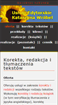 Mobile Screenshot of korektor-tekstow.pl